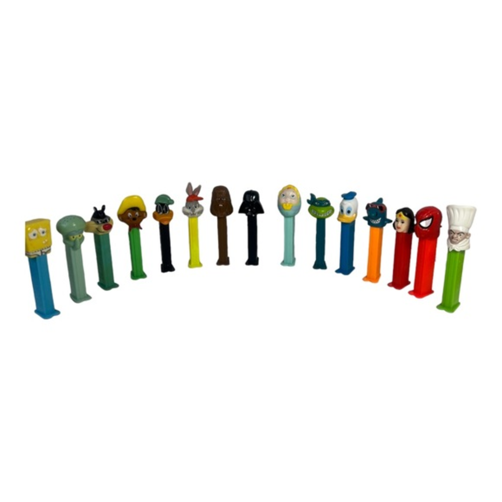 Pez Dispensers LOT of 15 (Assorted) Mostly Vintage See Description